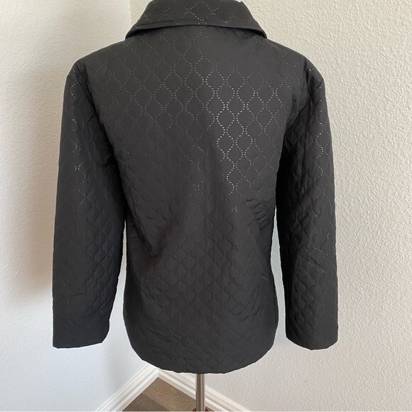 FRENCH DRESSING FDJ Bronze Metallic Brown Jacket Full Zip Pockets SZ SP - Picture 4 of 12